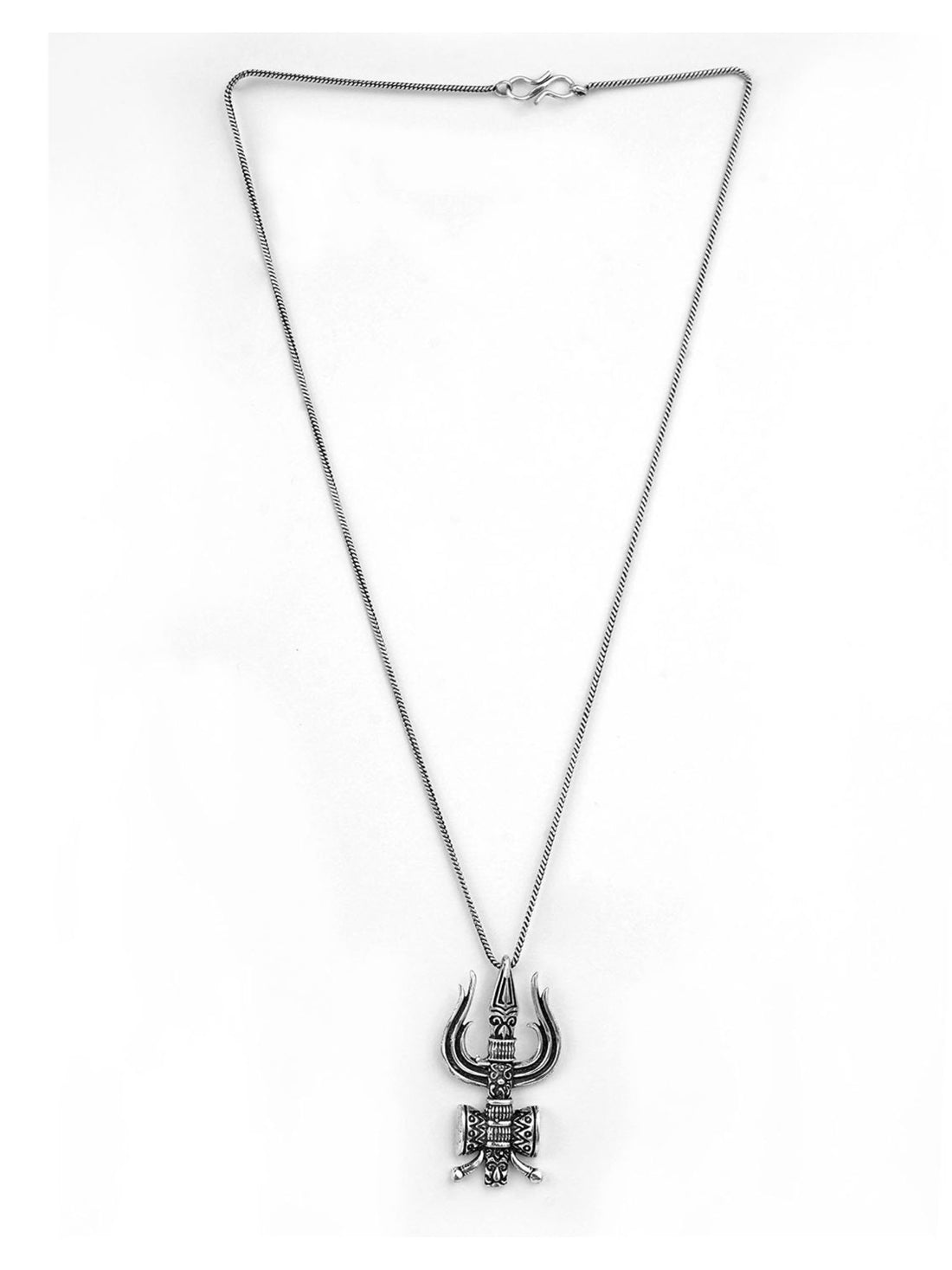 Studio One Love Trisula Brass-Plated Pendant With Chain