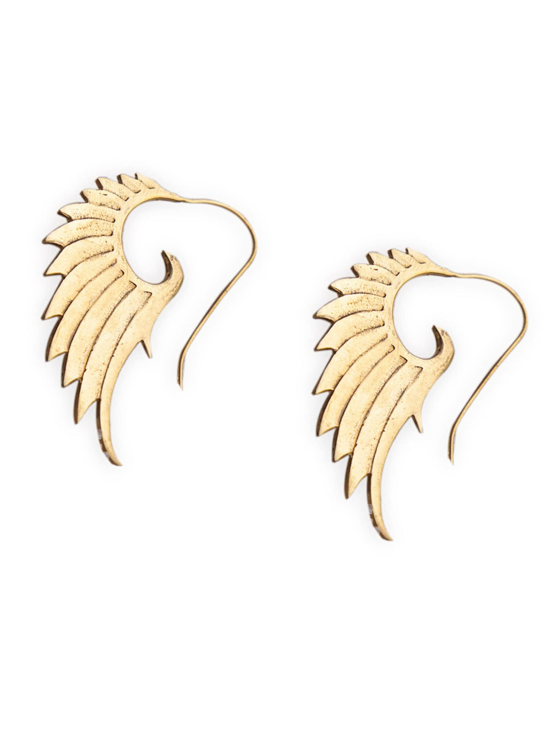 Party Wear Drops & Danglers Earrings - Contemporary Grace Gold and Silver-Plated Brass Earrings By Studio One Love