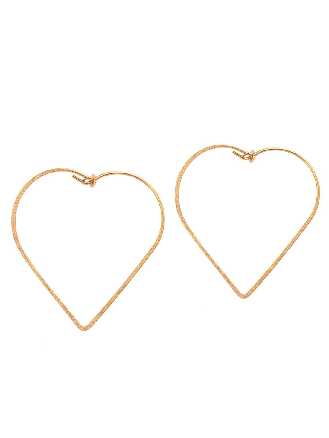 Daily Wear Hoops Earrings - Minimalist Chic Gold and Silver-Plated Brass Earrings By Studio One Love