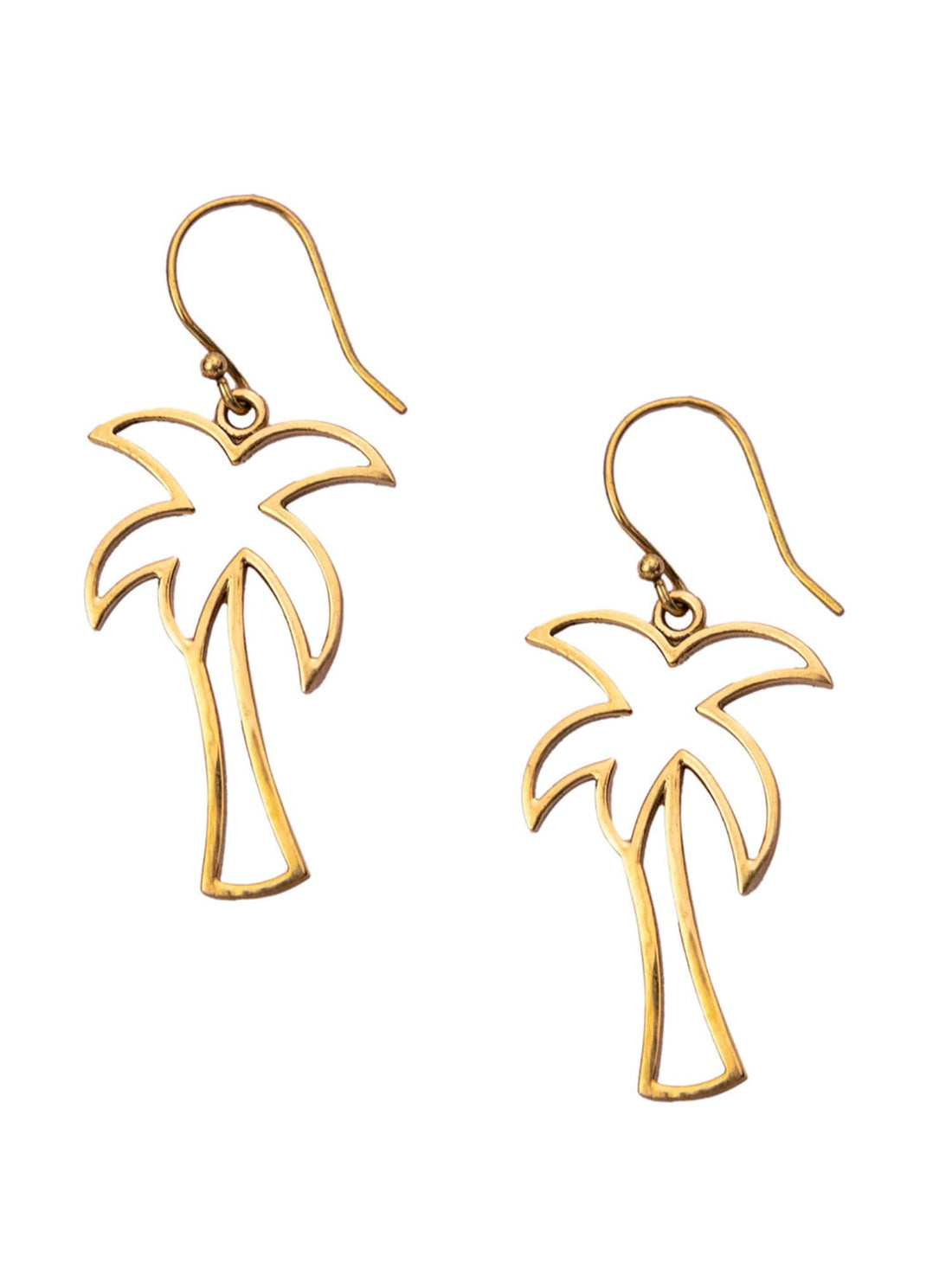 Party Wear Drops and Danglers Earrings - Western Gold-Plated Brass Earrings By Studio One Love