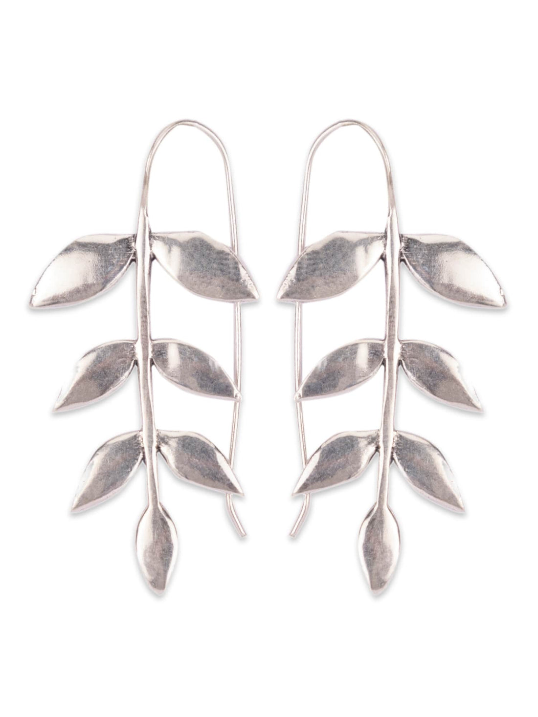 Party Wear Drops & Danglers Earrings - Western Gold and Silver-Plated Brass Earrings By Studio One Love