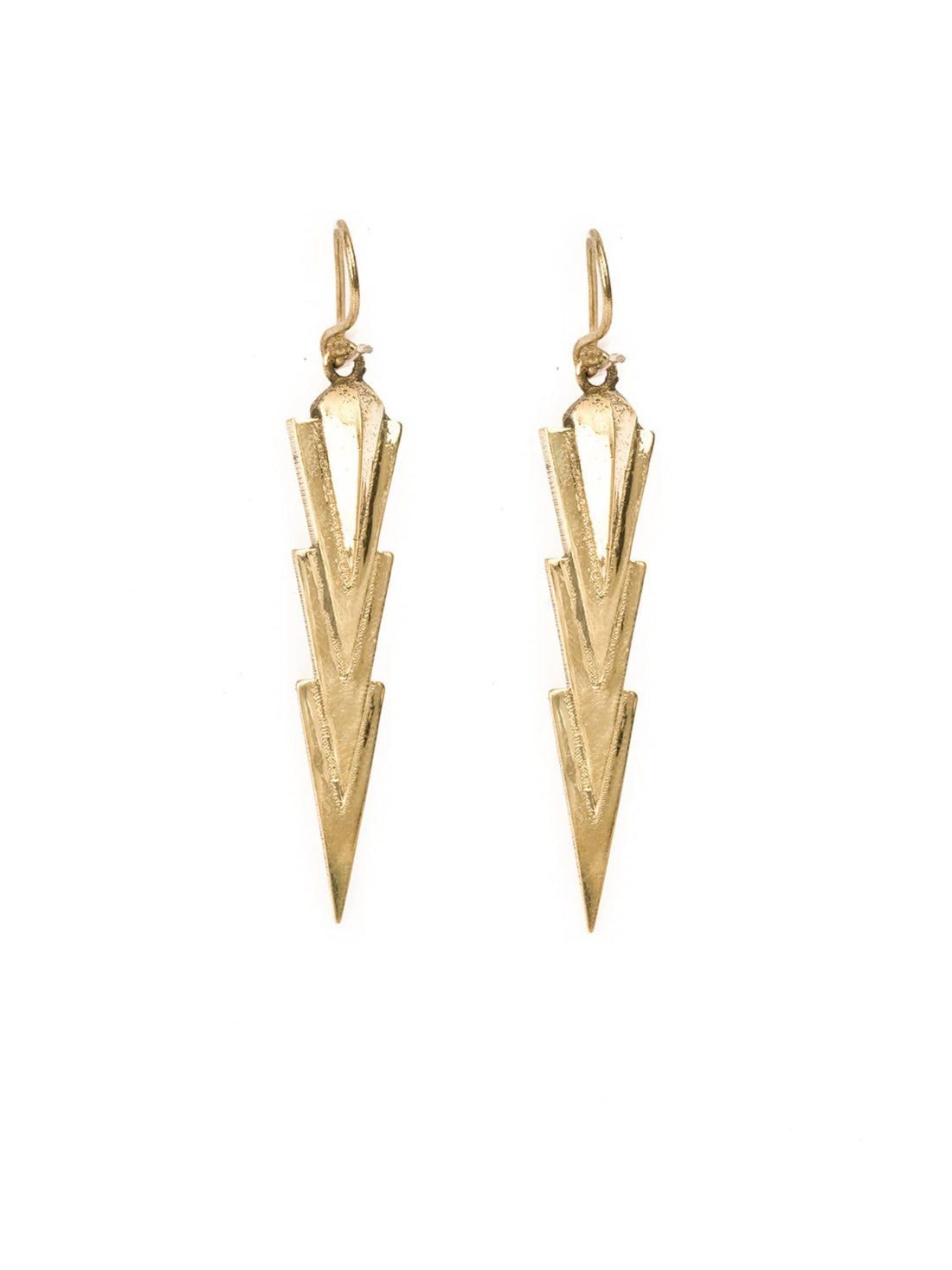 Daily Wear Drops and Danglers Earrings - Minimal Gold and Silver-Plated Brass Earrings By Studio One Love