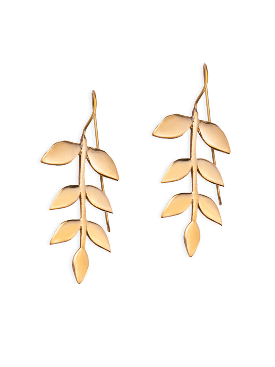 Party Wear Drops & Danglers Earrings - Western Gold and Silver-Plated Brass Earrings By Studio One Love