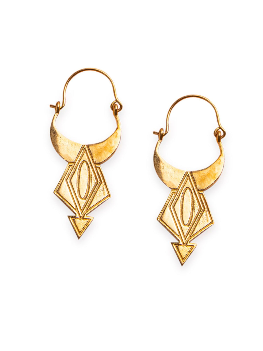 Daily Wear Hoop Earrings - Minimal Gold and Silver-Plated Brass Earrings By Studio One Love
