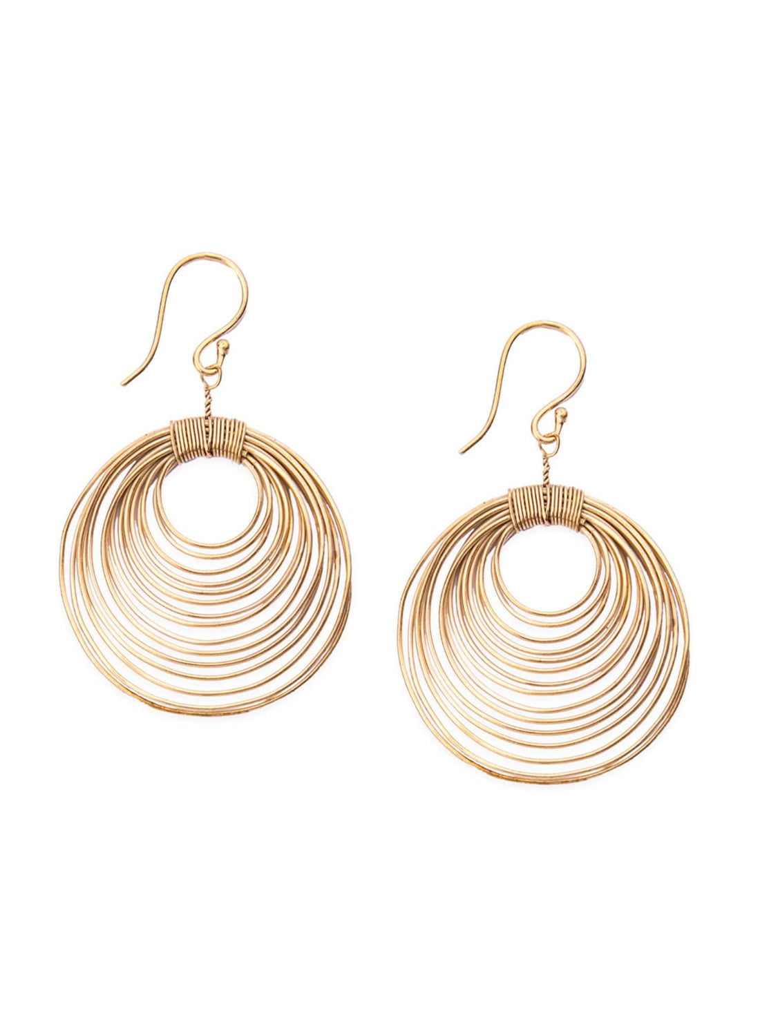 Daily Wear Drops & Danglers Earrings - Innovative Impressions Gold and Silver-Plated Brass Earrings By Studio One Love