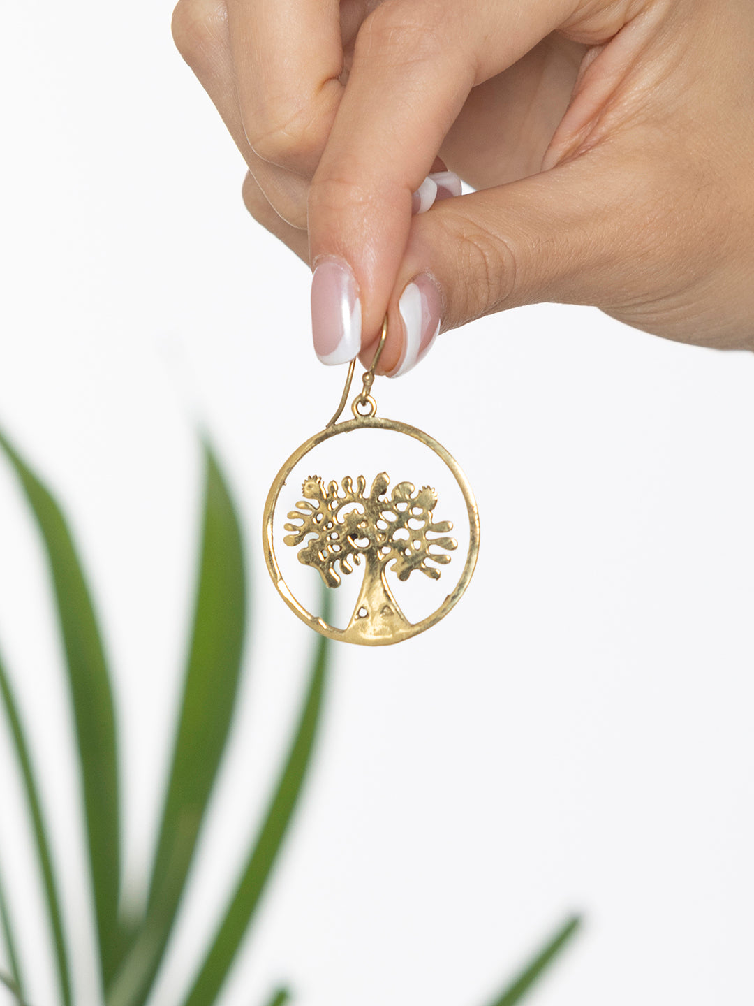 Daily Wear Drops & Danglers Earrings - Western Gold-Plated Brass Earrings By Studio One Love