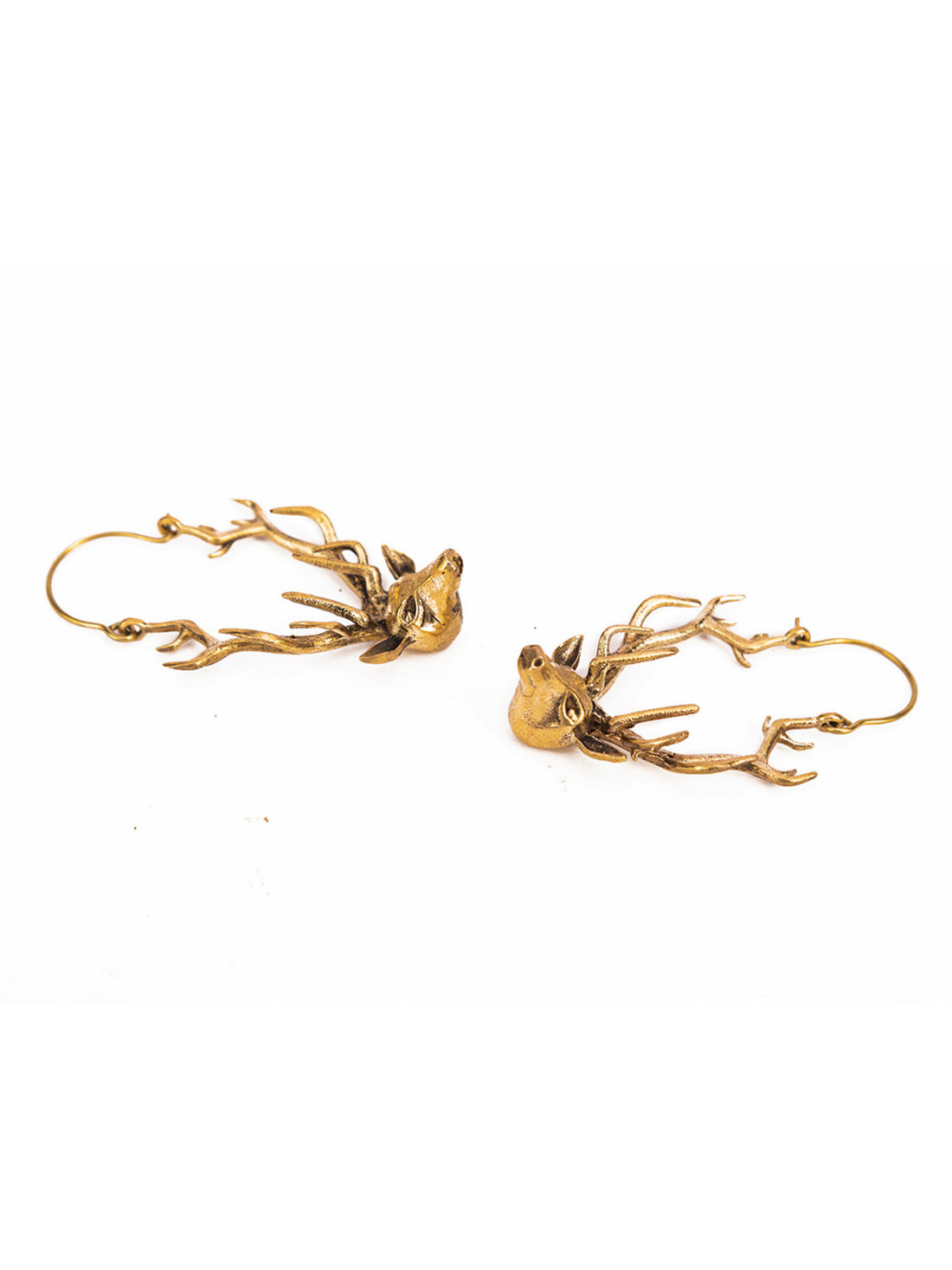 Party Wear Hoops Earrings - Western Gold and Silver-Plated Brass Earrings By Studio One Love