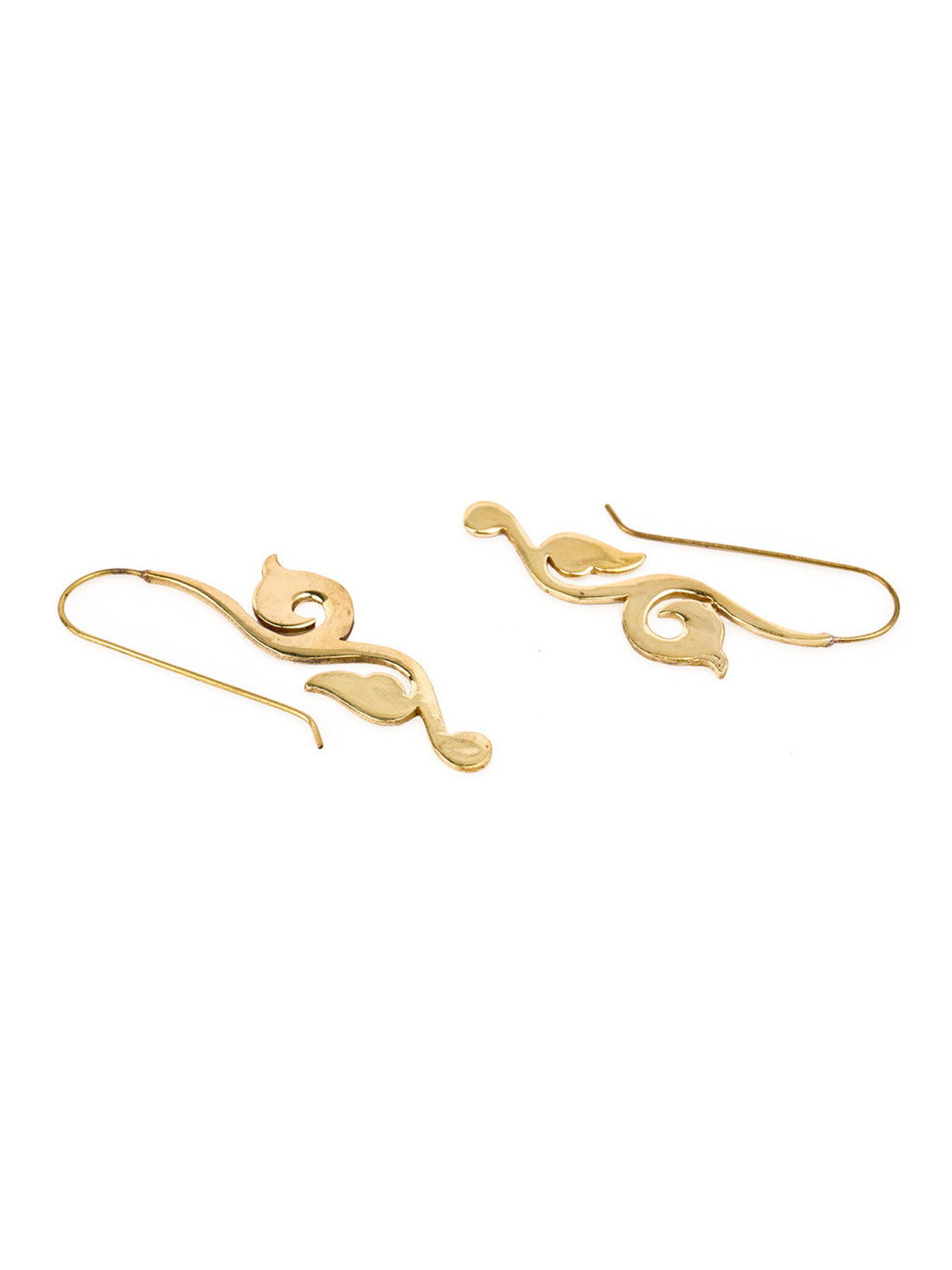 Work Wear Drops & Danglers Earrings - Traditional Gold and Silver-Plated Brass Earrings By Studio One Love