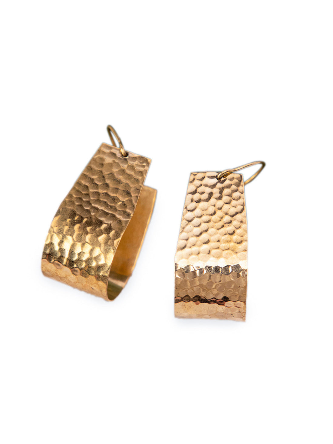 Work Wear Drops & Danglers Earrings - Traditional Gold-Plated Brass Earrings By Studio One Love