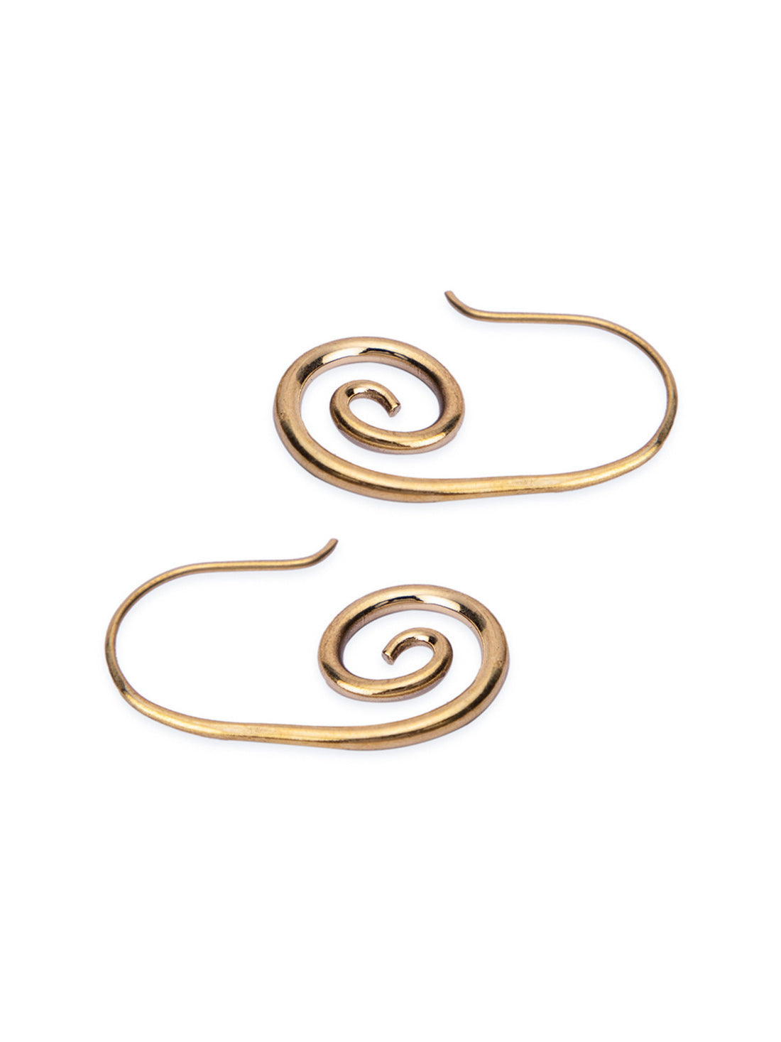 Work Wear Drops & Danglers Earrings - Western Gold-Plated Brass Earrings By Studio One Love