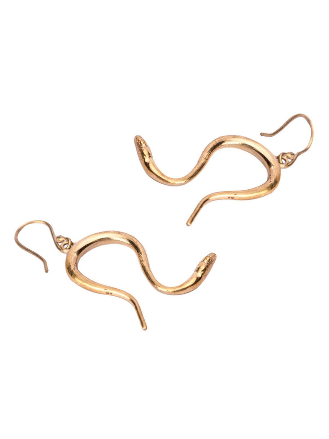 Festive Wear Drops & Danglers Earrings - Western Gold-Plated Brass Earrings By Studio One Love