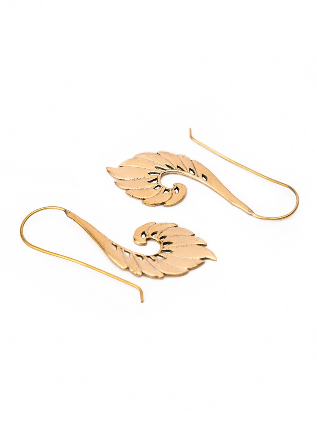 Party Wear Drops & Danglers Earrings - Western Gold-Plated Brass Earrings By Studio One Love