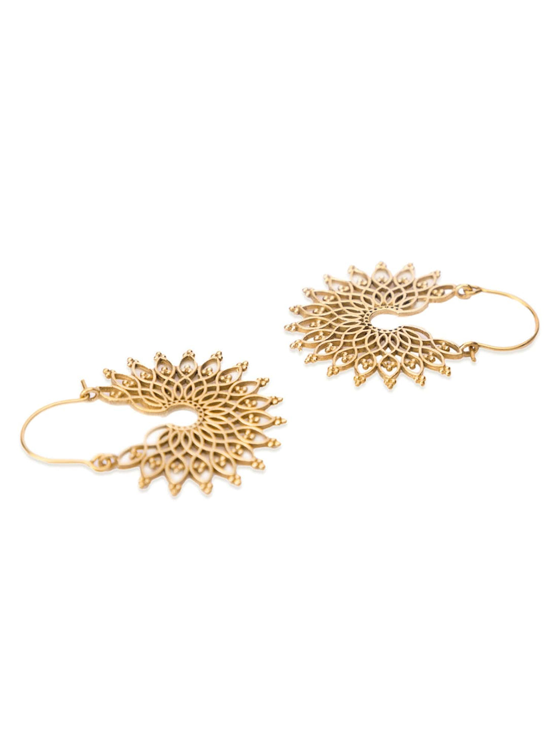 Festive Wear Chandbalis Earrings - Traditional Gold-Plated Brass Earrings By Studio One Love