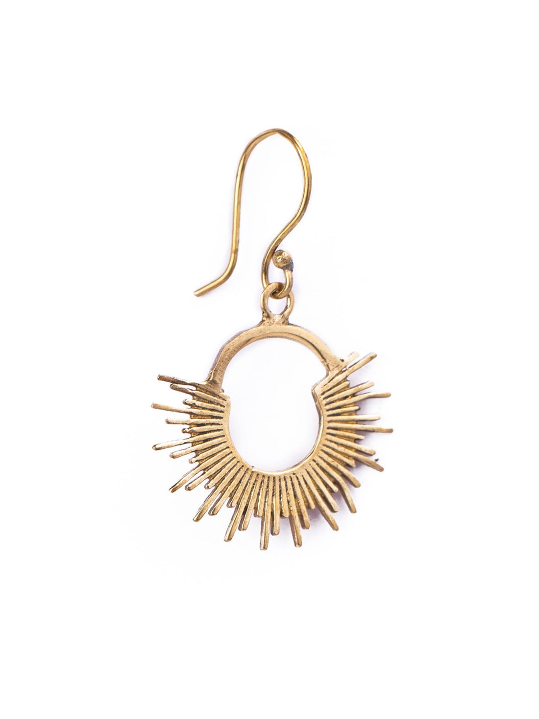 Daily Wear Drops & Danglers Earrings - Traditional Gold-Plated Brass Earrings By Studio One Love