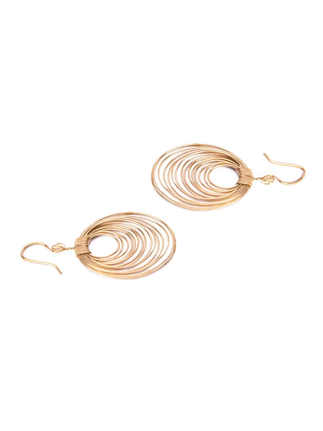 Daily Wear Drops & Danglers Earrings - Innovative Impressions Gold and Silver-Plated Brass Earrings By Studio One Love