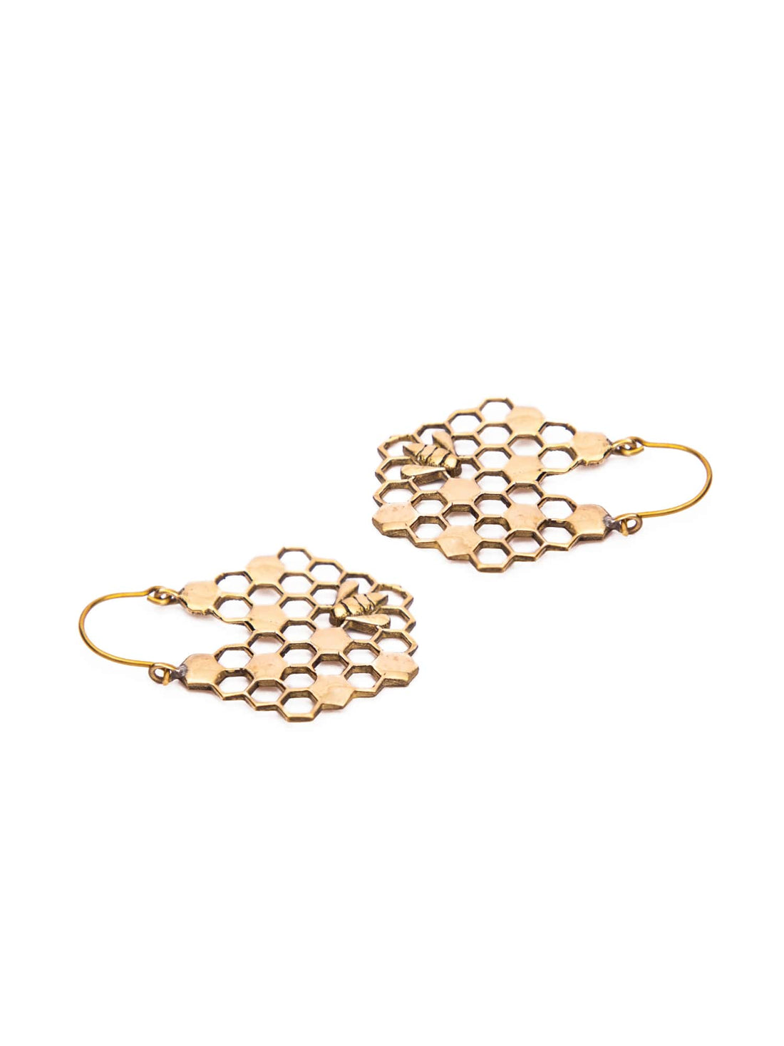 Party Wear Hoops Earrings - Western Gold and Silver-Plated Brass Earrings By Studio One Love