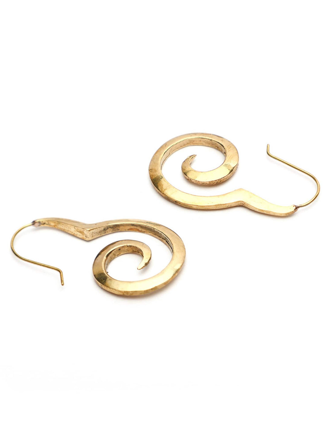 Daily Wear Drops & Danglers Earrings - Western Gold-Plated Brass Earrings By Studio One Love