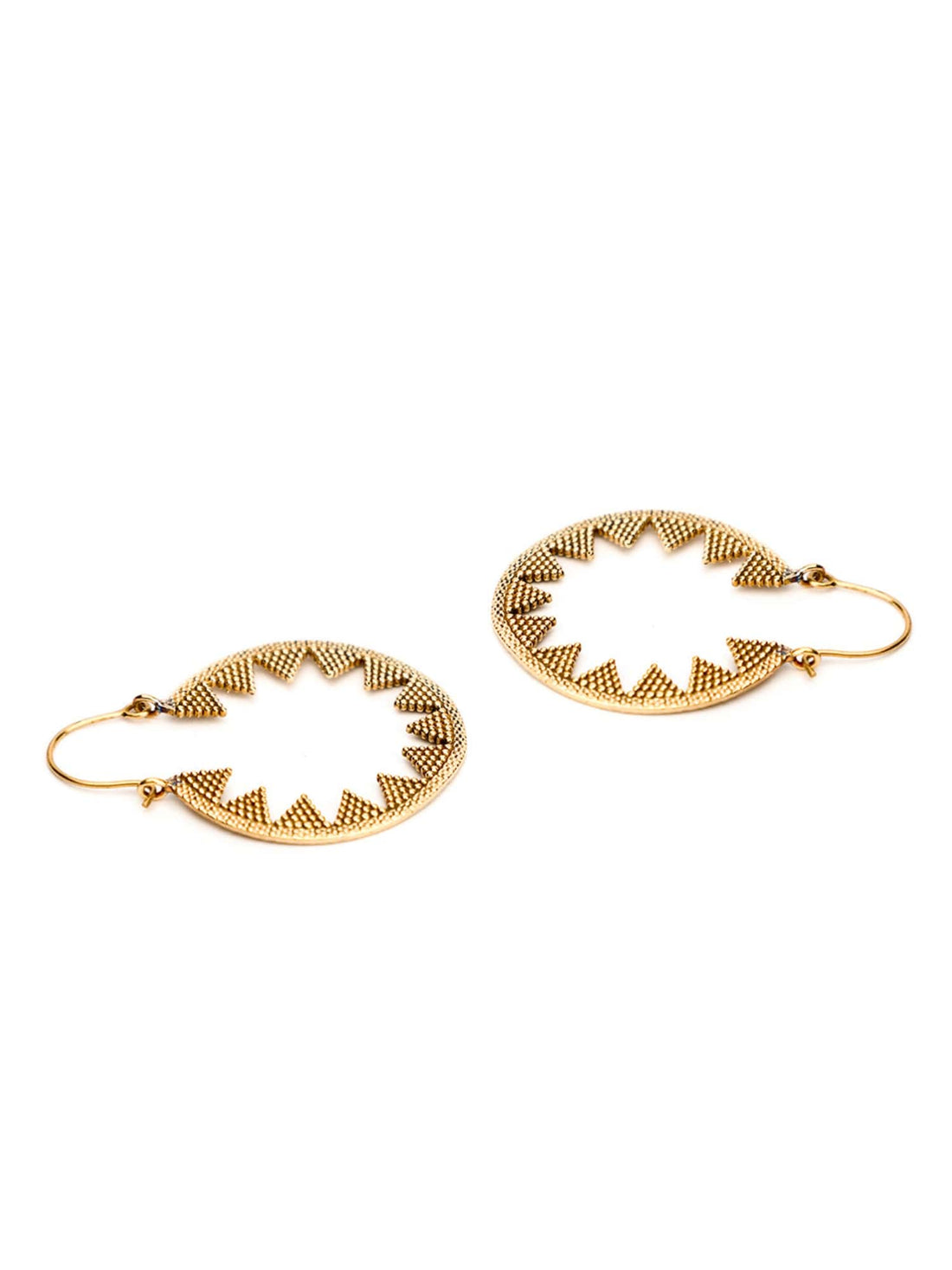 Daily Wear Hoops Earrings - Effortless Glam Gold and Silver-Plated Brass Earrings By Studio One Love