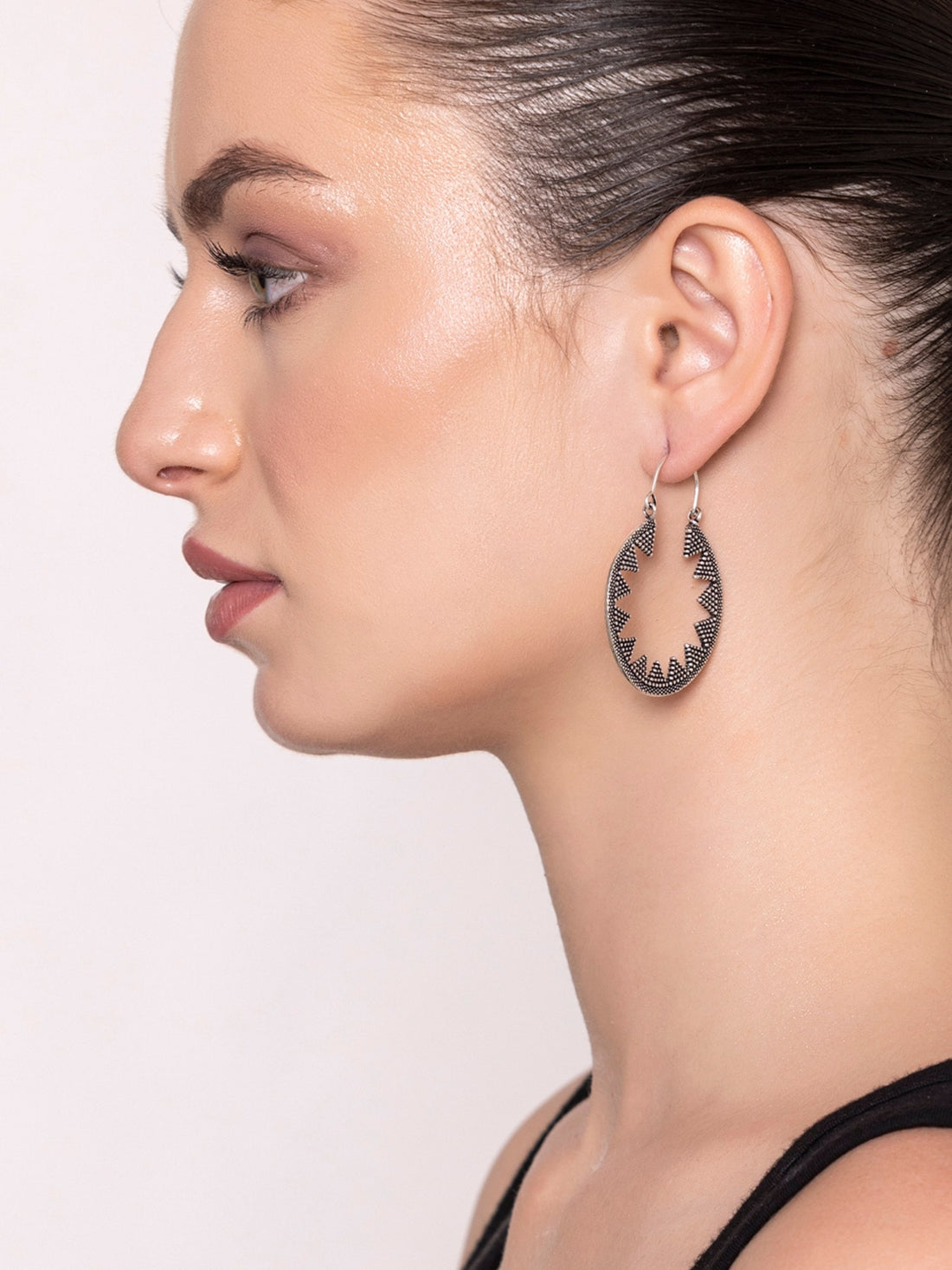 Daily Wear Hoops Earrings - Effortless Glam Gold and Silver-Plated Brass Earrings By Studio One Love