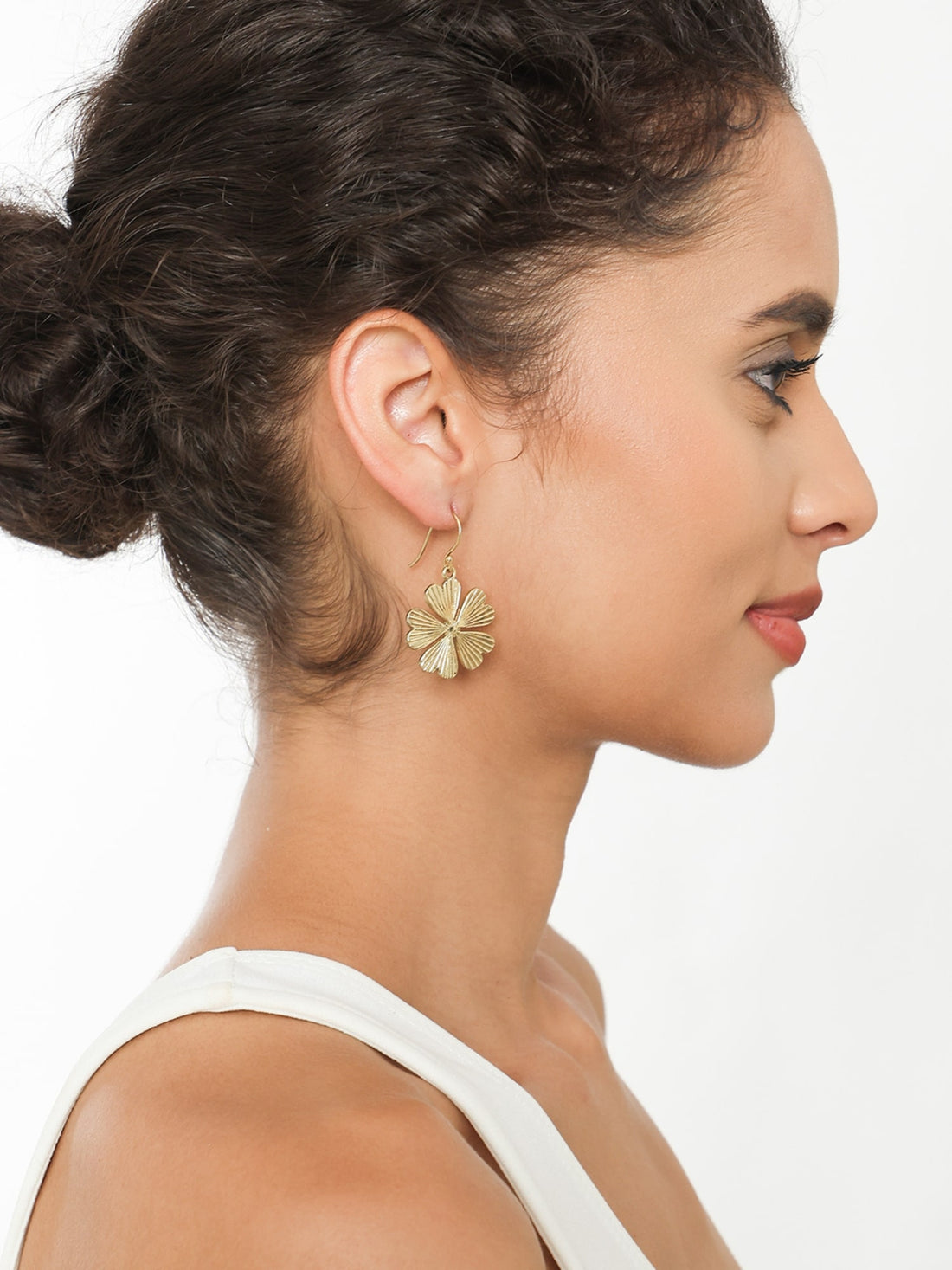 Daily Wear Drops & Danglers Earrings - Western Gold and Silver-Plated Brass Earrings By Studio One Love