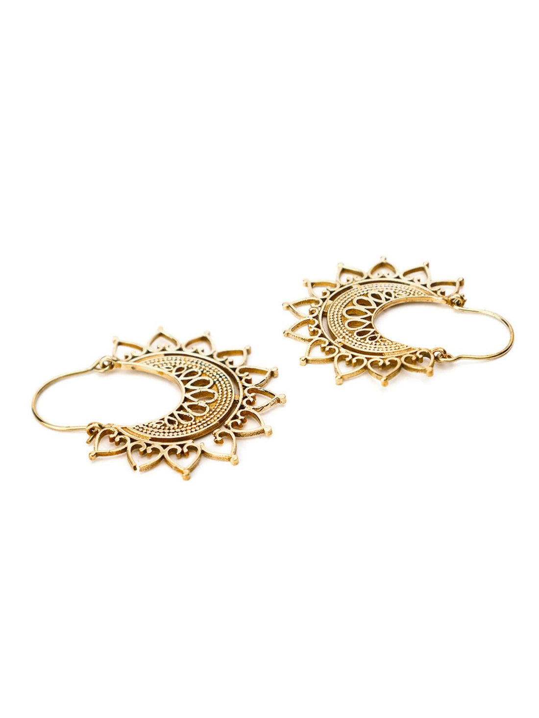 Festive Wear Chandbaalis Earrings - Traditional Gold-Plated Brass Earrings By Studio One Love