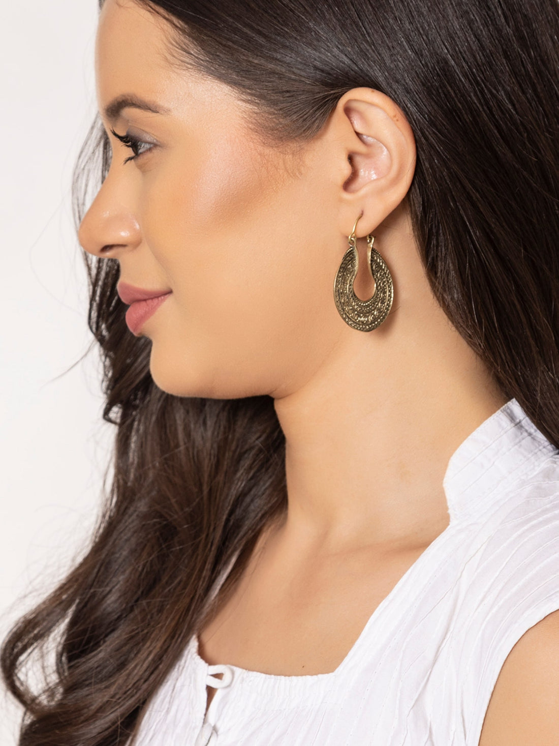 Festive Wear Chandbaalis Earrings - Traditional Gold-Plated Brass Earrings By Studio One Love