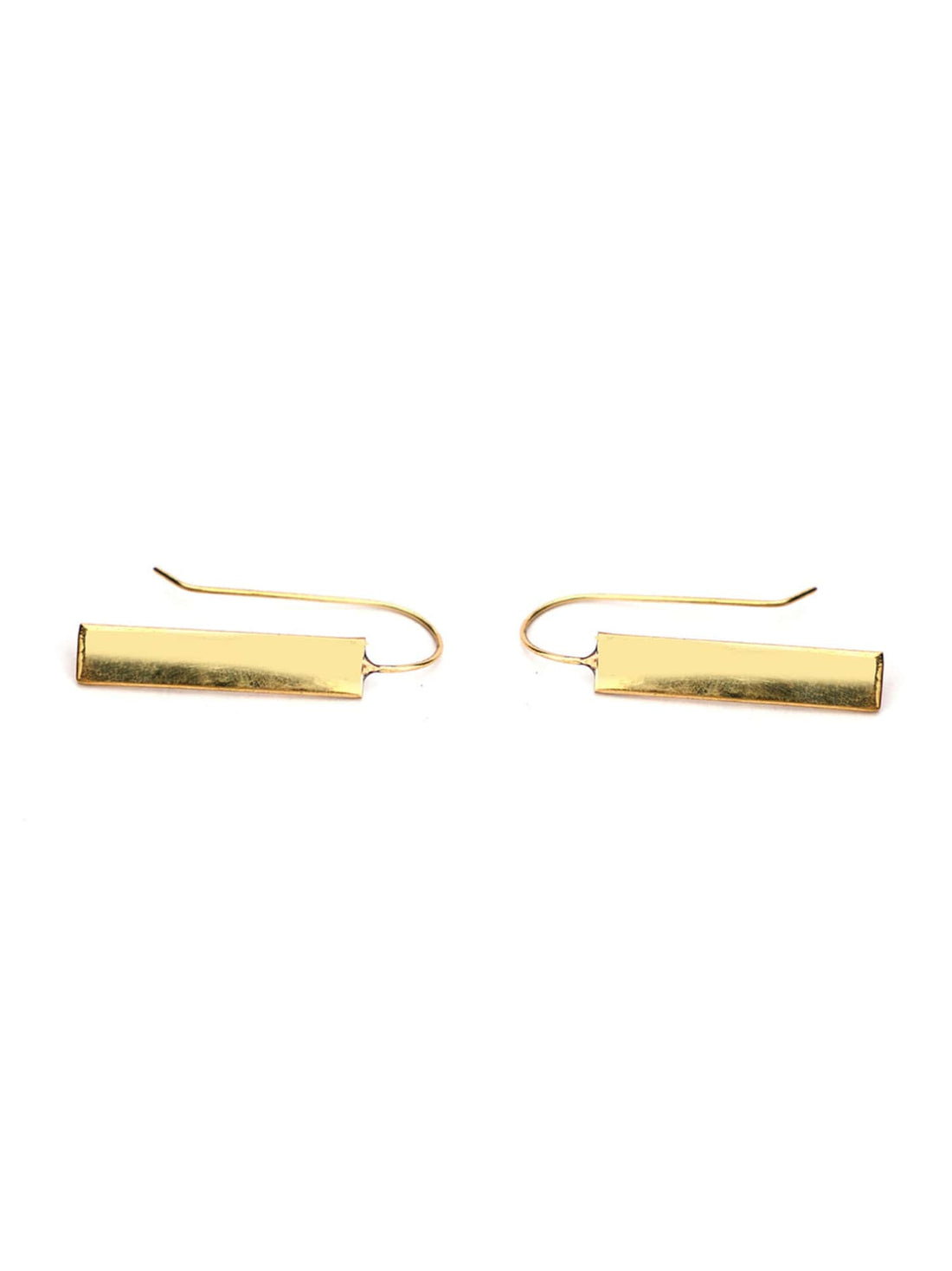 Daily Wear Drops and Danglers Earrings - Western Gold-Plated Brass Earrings By Studio One Love