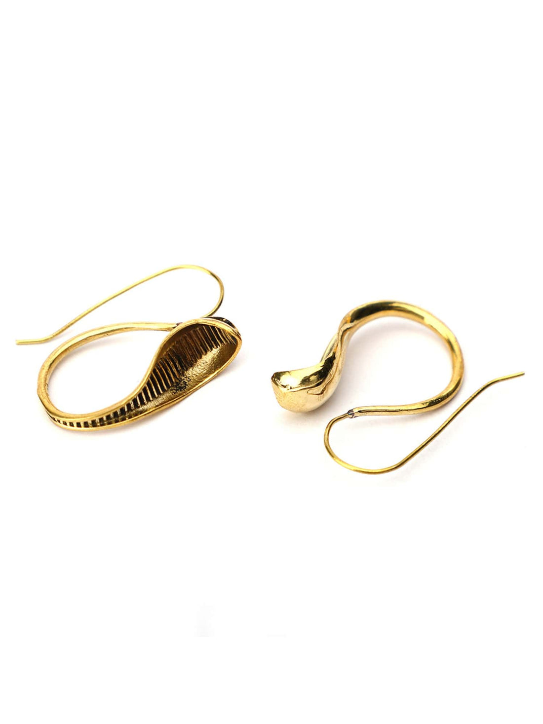 Party Wear Drops and Danglers Earrings - Western Gold-Plated Brass Earrings By Studio One Love