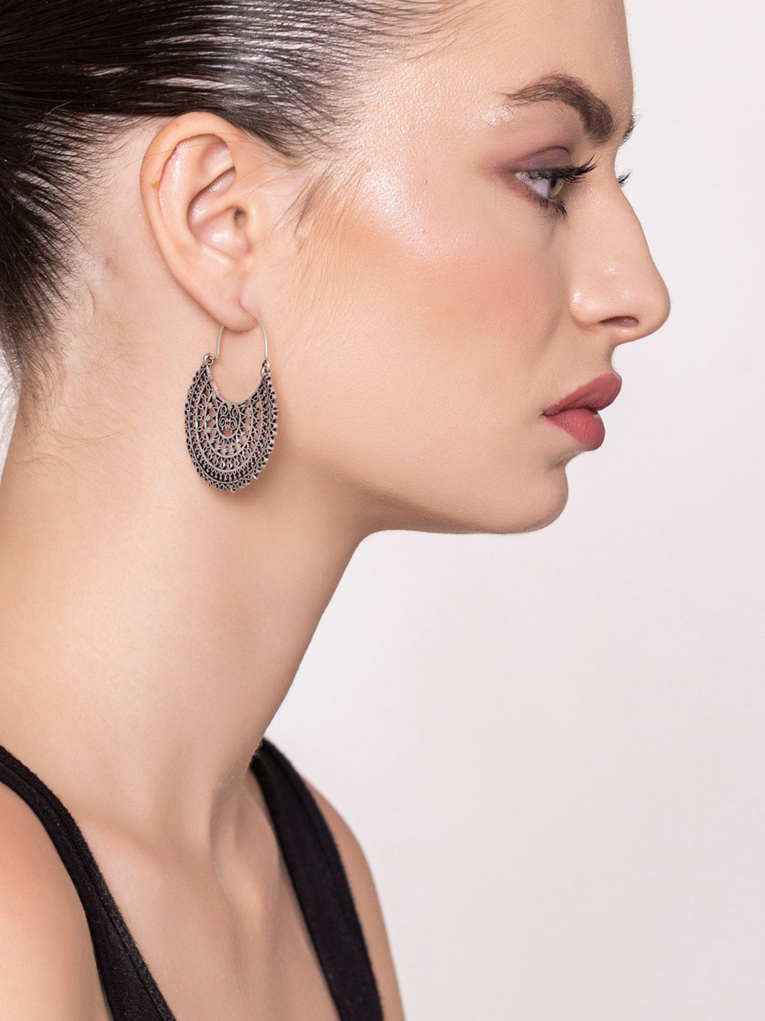 Festive Wear Chandbaalis Earrings - Traditional Silver-Plated Brass Earrings By Studio One Love