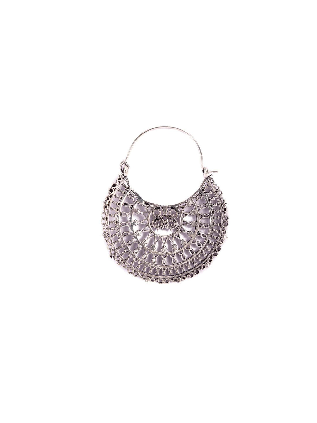 Festive Wear Chandbaalis Earrings - Traditional Silver-Plated Brass Earrings By Studio One Love