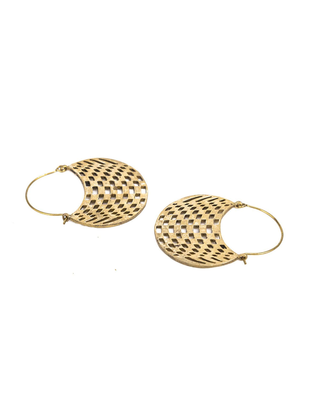 Festive Wear Chandbaalis Earrings - Minimal Gold and Silver-Plated Brass Earrings By Studio One Love