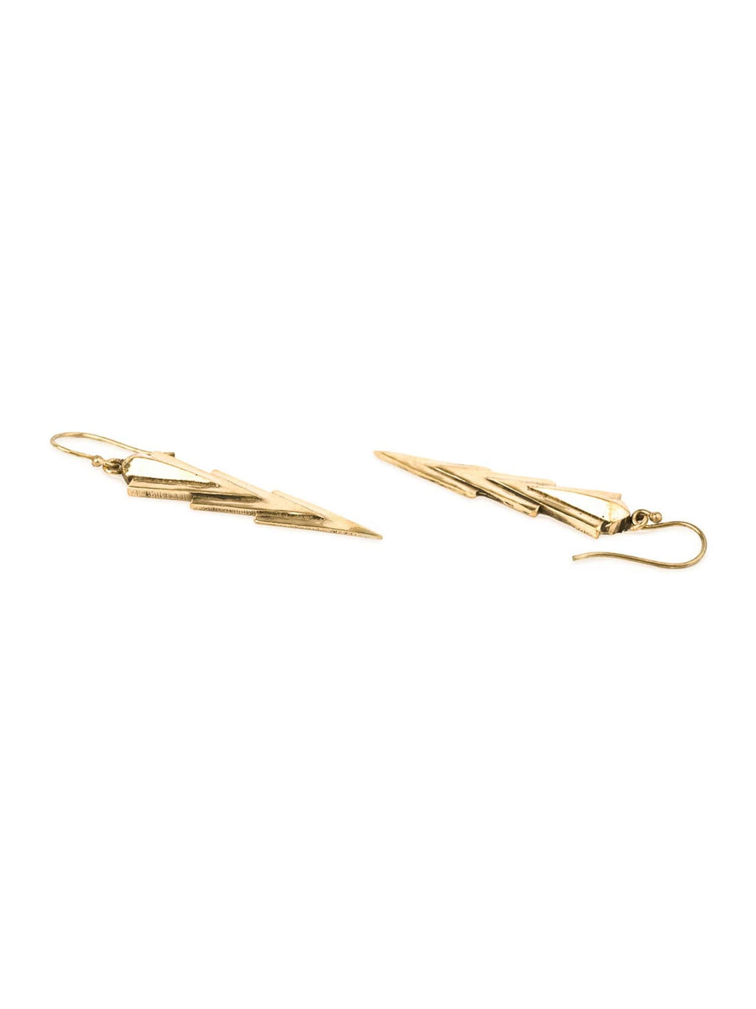 Daily Wear Drops and Danglers Earrings - Minimal Gold and Silver-Plated Brass Earrings By Studio One Love