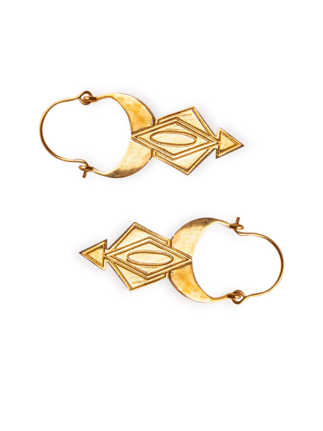 Daily Wear Hoop Earrings - Minimal Gold and Silver-Plated Brass Earrings By Studio One Love