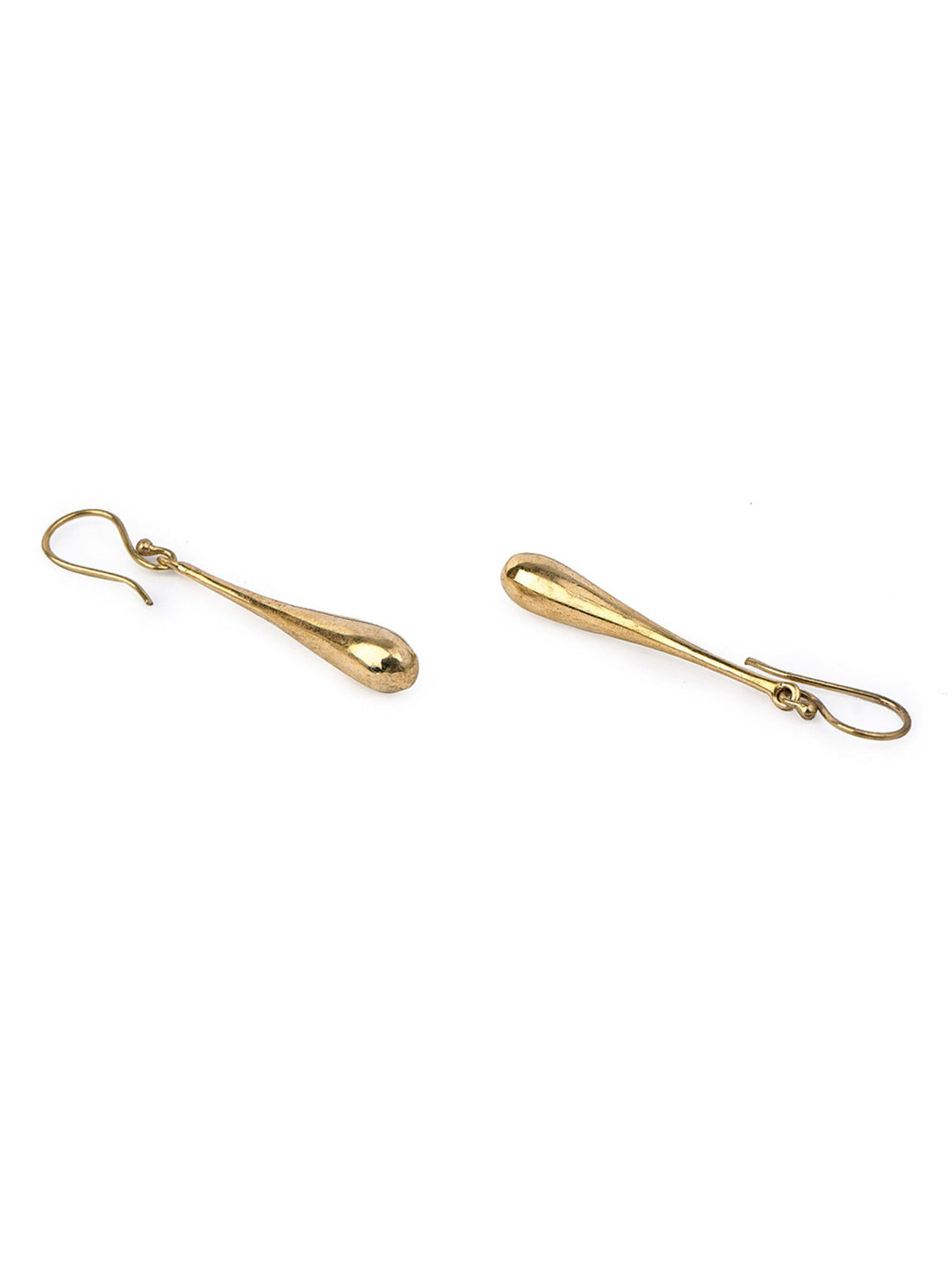 Daily Wear Drops and Danglers Earrings - Minimal Gold and Silver-Plated Brass Earrings By Studio One Love