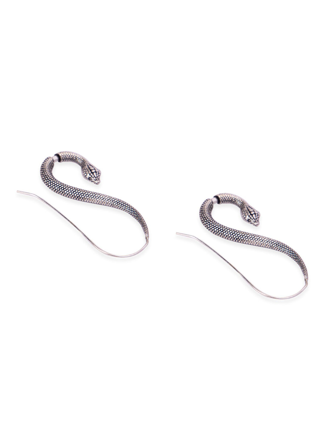Party Wear Drops and Danglers Earrings - Statement Silver-Plated Brass Earrings By Studio One Love