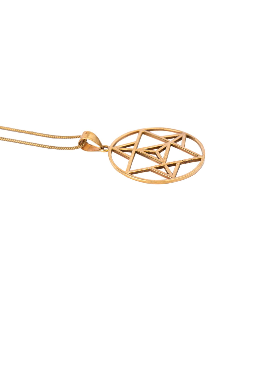 Brass-Plated Necklace By Studio One Love